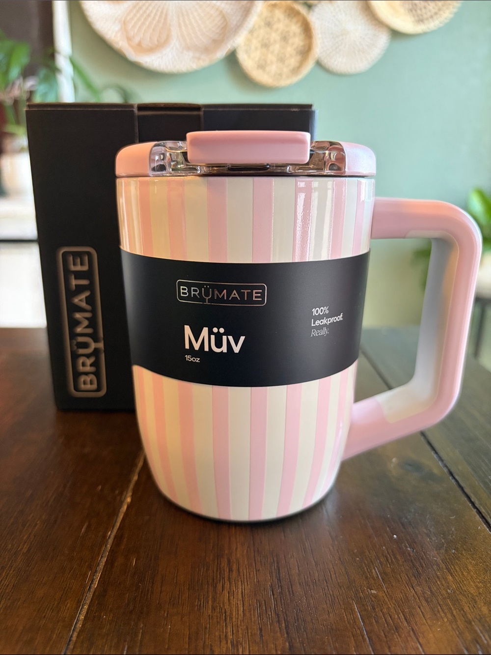 BrüMate Müv 15oz in Strawberries & Cream! New! Limited Edition!